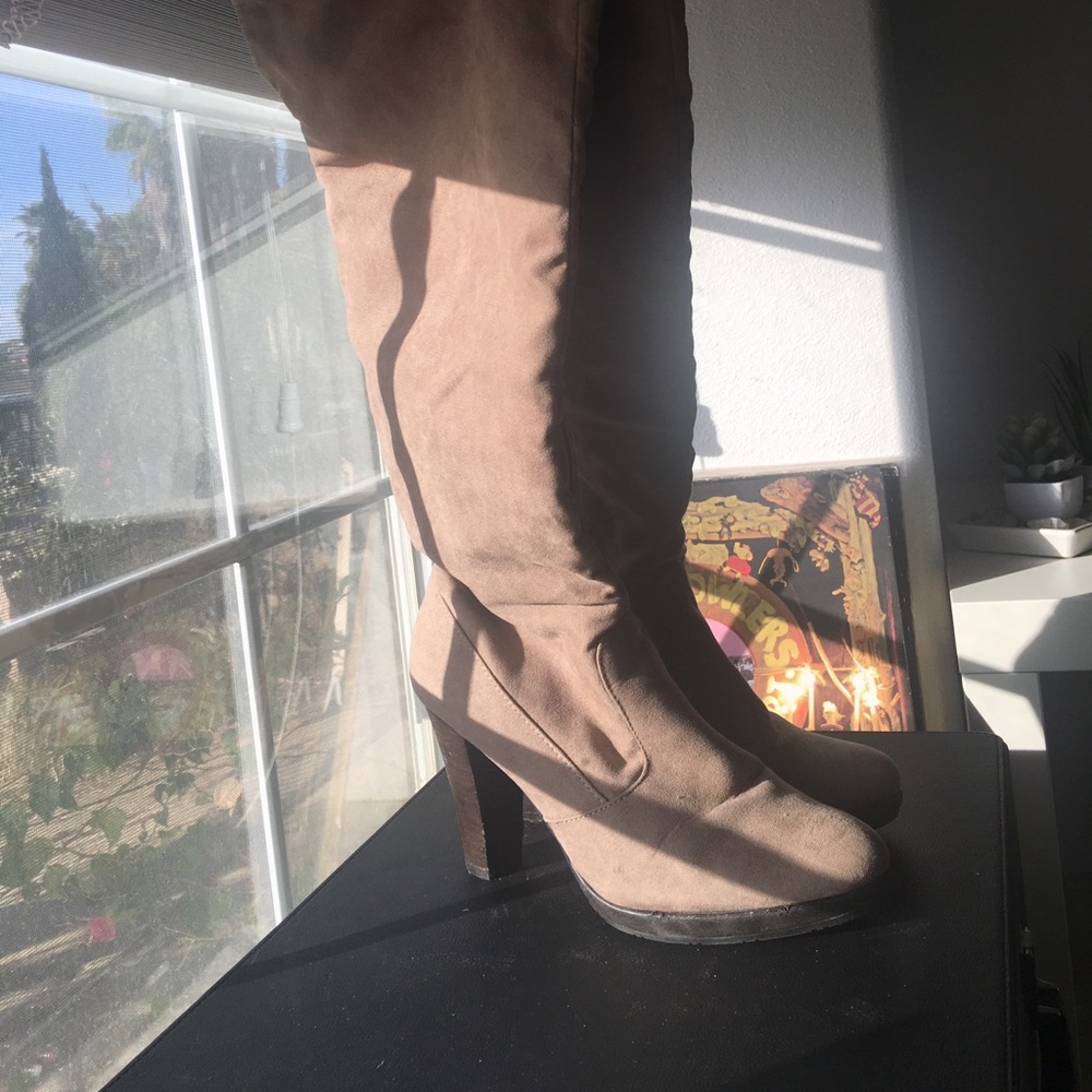 Knee high boots